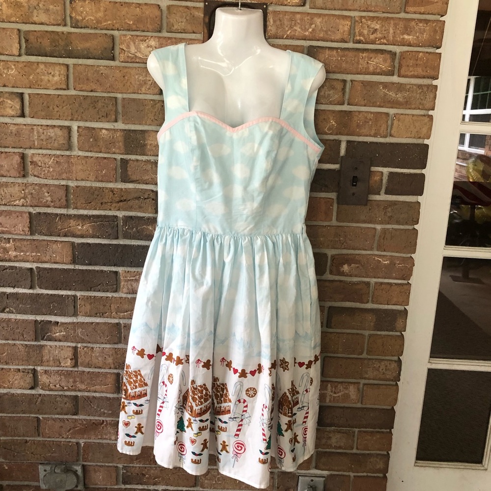NWT Hell Bunny Vintage Inspired Christmas Dress